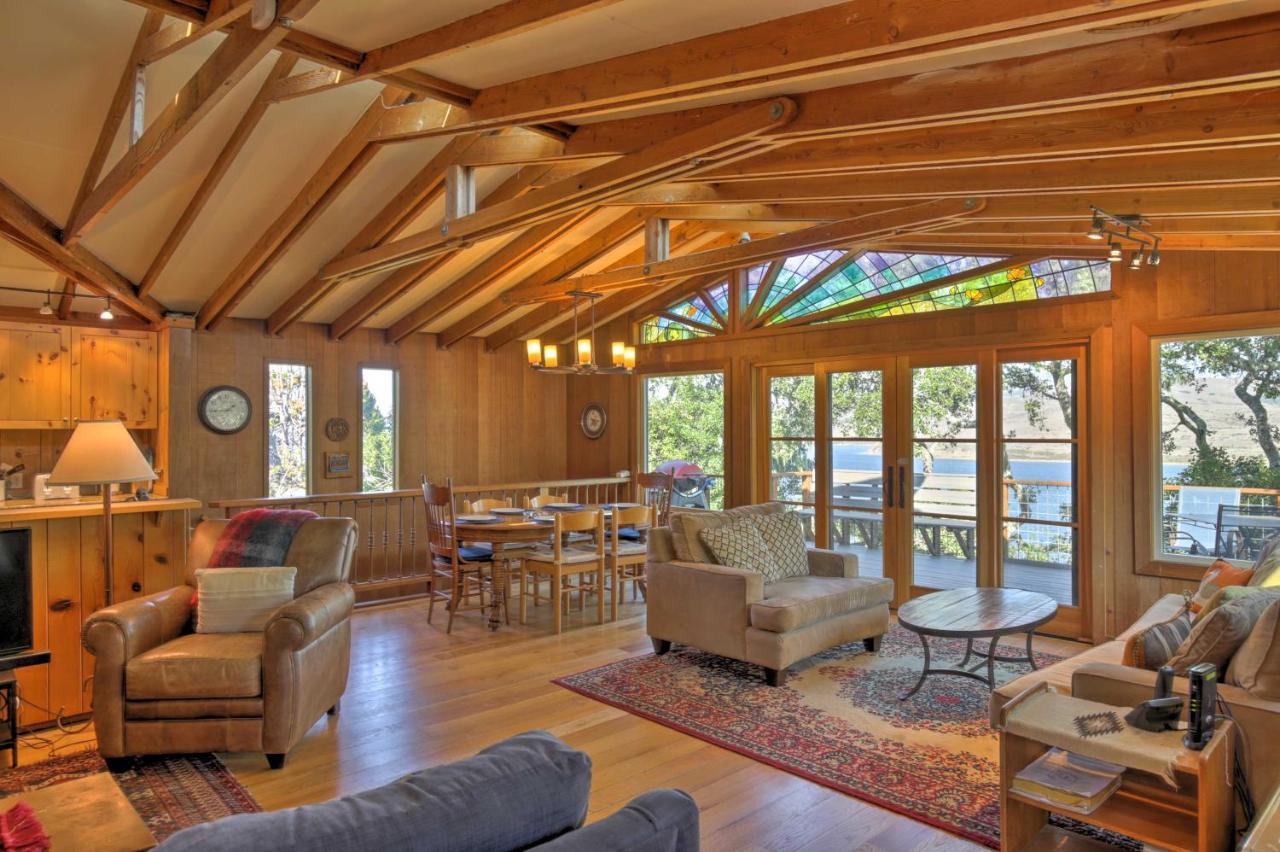 Hillside Home With Deck And Views Of Tomales Bay! インバーネス エクステリア 写真