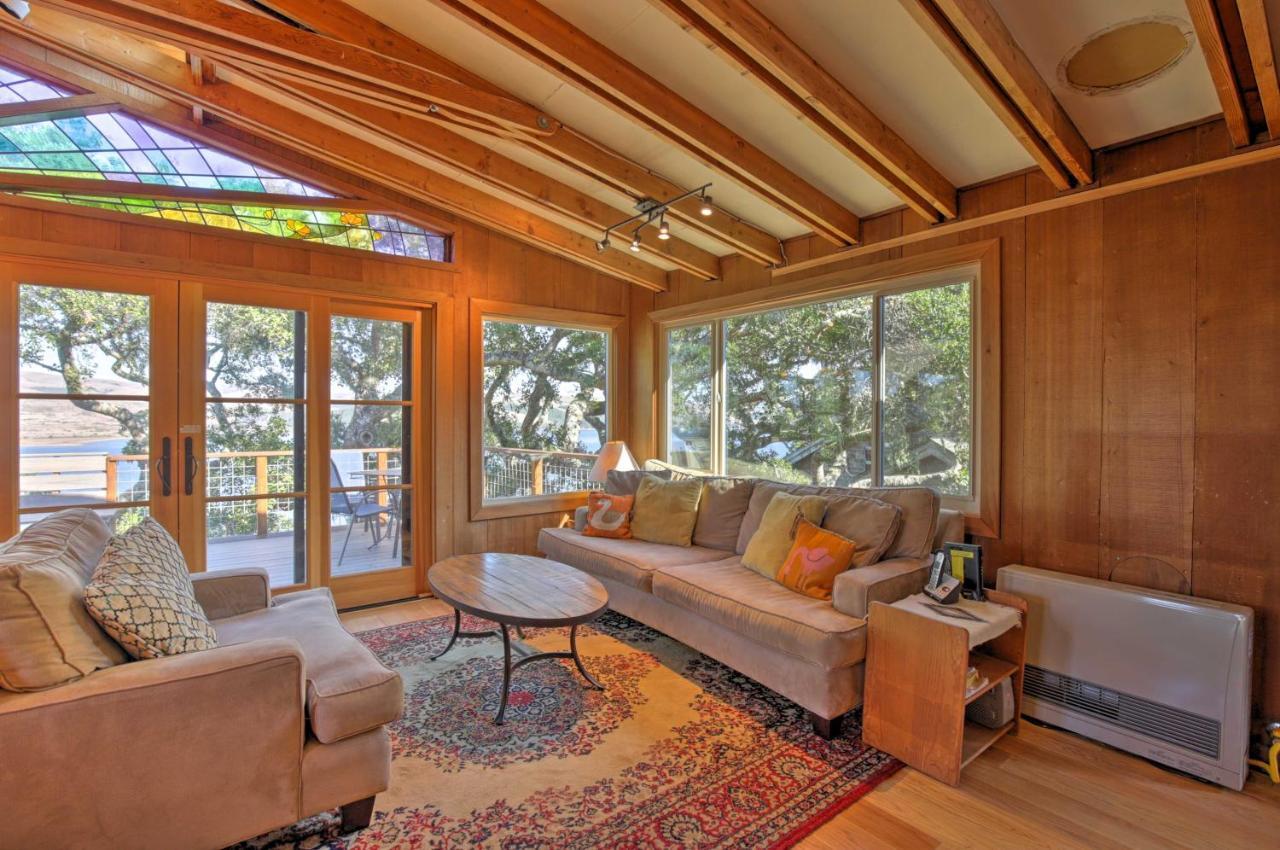 Hillside Home With Deck And Views Of Tomales Bay! インバーネス エクステリア 写真